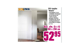 soluna pvc lamellen bonaire