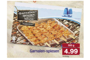 garnalen spiesen