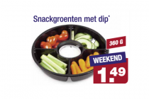snackgroenten met dip