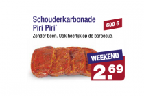 schouderkarbonade piri piri
