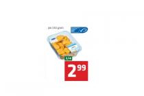 spar voorgebakken kibbeling of lekkerbek