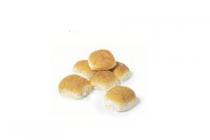 ambachtelijke witte sesambollen