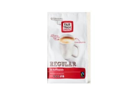 fair trade koffie regular pads