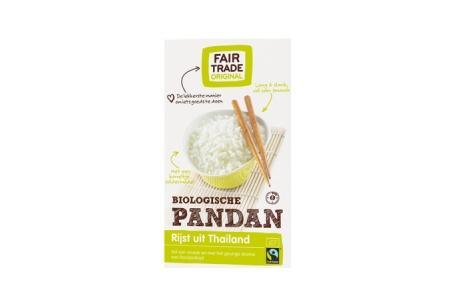 fair trade biologisch pandan rijst