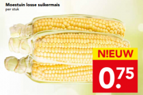 moestuin losse suikermais