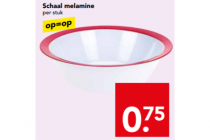 schaal melamine