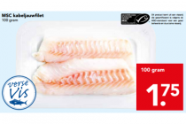msc kabeljauwfilet