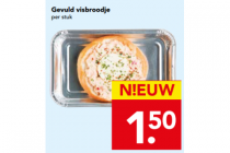 gevuld visbroodje