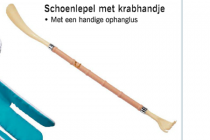 schoenlepel met rugkrabber