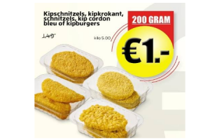 kipschnitzel kipkrokantschnitzels kip cordon bleu kipsateschnitzel of kipburgers