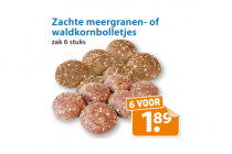 zachte meergranen  of waldkornbolletjes