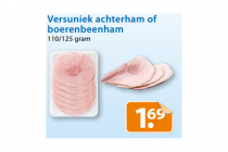 versuniek achterham of boerenbeenham