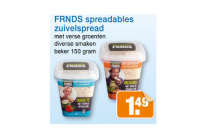 frnds spreadables zuivelspread met verse groenten diverse smaken beker 150 gram