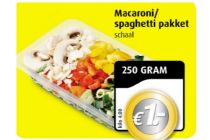 macaronispaghetti pakket