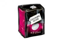 velours noir koffiepads