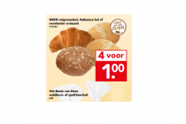 deen volgranenbol italiaanse bol of roomboter croissant