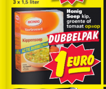 honig soep dubbelpak