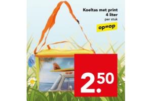 koeltas met print 4 liter