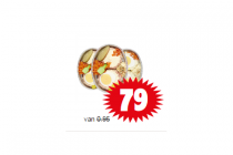 ambachtelijke saladeschotel