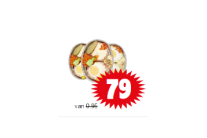 ambachtelijke saladeschotel