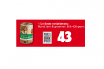 1 de beste variatiemenu