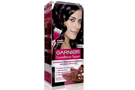 garnier colorbrush talent zacht zwart 20