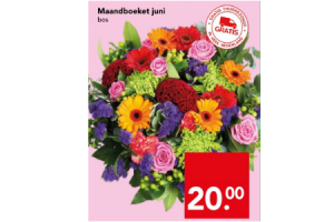 maandboeket juni