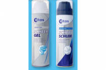 etos scheerschuim  gel en  olie