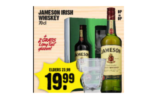 jameson irish whiskey kadoverpakking