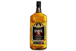 label 5 blend whisky