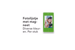fotolijstje met magneet