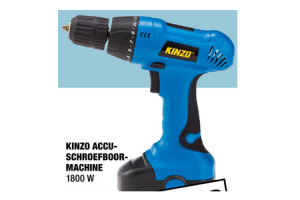 kinzo accuschroefboormachine