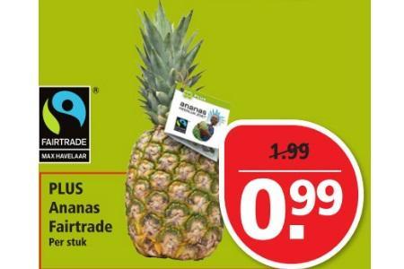 plus ananas fairtrade