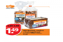 gijs beschuit crackers of fruitroggebrood