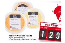proef t verschil salade