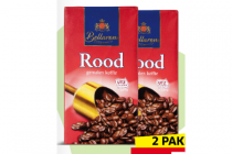 bellarom rood gemalen koffie