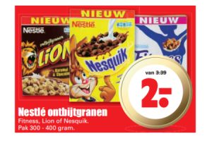 nestle ontbijtgranen