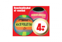 beachvolleybal of  voetbal