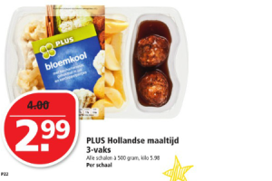 plus hollandse maaltijd