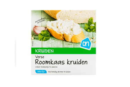 ah roomkaas met kruiden