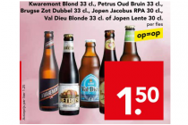 verschillende soorten speciaal bier