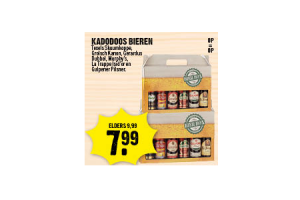 kadodoos belgische bieren