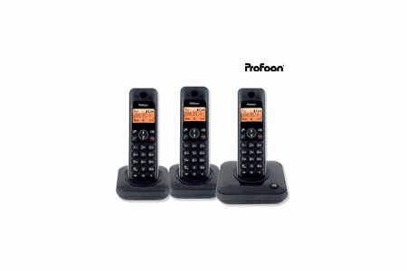 profoon pdx7930 triple dect telefoon