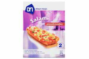 ah pizzabroodjes salami