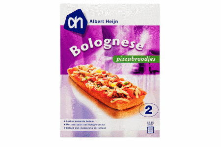 ah pizzabroodjes bolognese