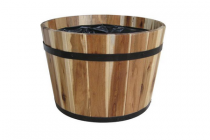 houten kuip acacia hout nature small