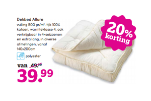 dekbed allure