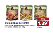 internationale gerechten
