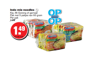 indo mie noodles