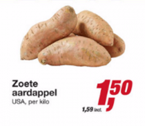 zoete aardappel